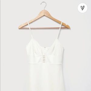 Lulus Dance All Night White Bodycon Dress XL